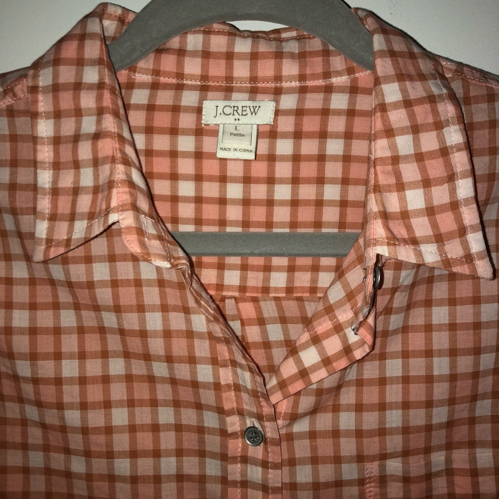Jcrew Plaid Button Down - image 2